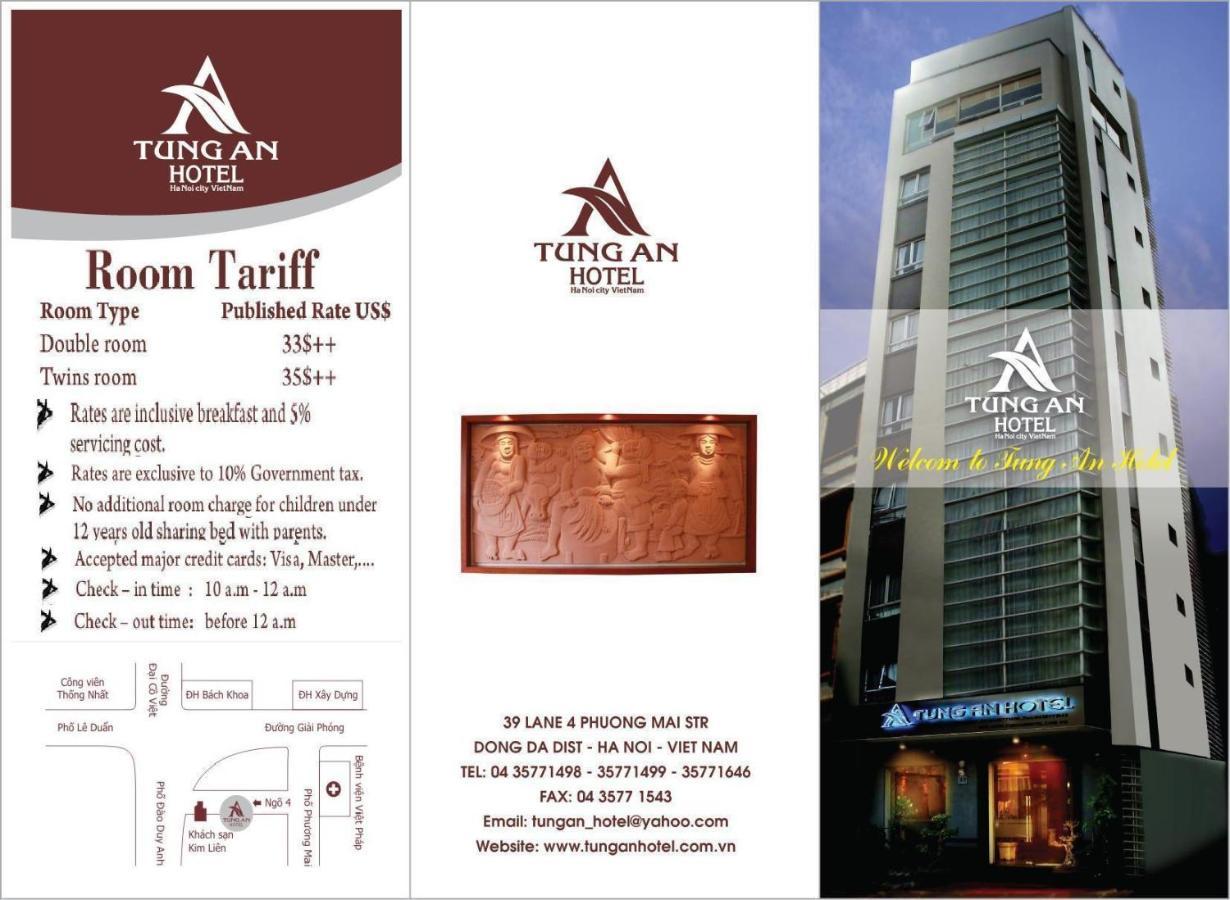 Tung An Hotel Ханой Экстерьер фото